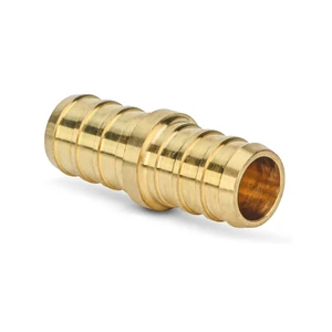 Original Factory F1807 Brass Reducing Coupling 1/2 Inch Polished Plumbing Fitting