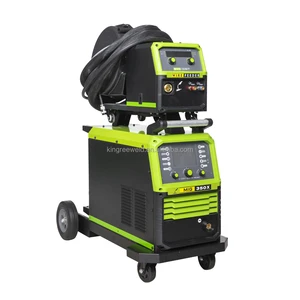 MIG-350X LCD Digital MIG/MAG Pulse Welding Machine Air Cooled Inverter Welder for Industrial Fabrication