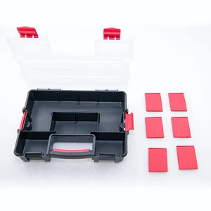 Portable Plastic Hardware Tool Box With PP Material