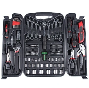 95pcs 440*290*340mm Household Tool Sets Black Plastic Tool Kit Portable Tool case