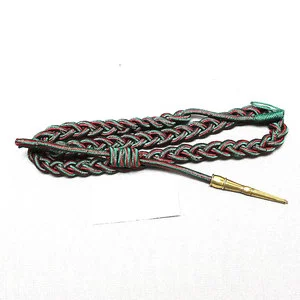 OEM Service Latest Style Aiguillette Custom Made Uniform Aiguillette Bulk Quantity Aiguillette