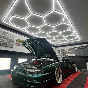 Trustworthy Factory Direct Supply LED Hexagonal Hexagon Lamp LED White Lamp LED Garage Light
