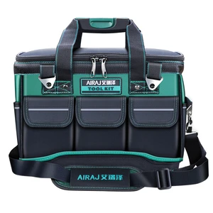 Airaj Tool Kit Multi Functional Maintenance Portable Tool Bag Thickened and Wear-resistant Tool and Supplies Storage Bag