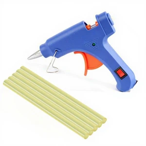 Car Dent Repair Tool Hot Melt Glue Gun Glue Stick Set Blue Universal Fit for Non-Senary Repair