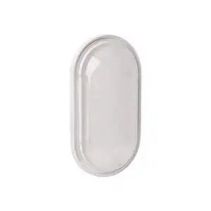 Home Bathroom LED Lighting Fixture Plastic Moisture Insect Proof Lamp Oval High Bright Waterproof Three Proof Light Decoration