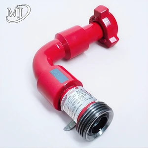 Forged Threaded Welded Rotary Joint 60 Long Radius Movable Elbow Oil Components Quick Connection Head Pipe Fittings