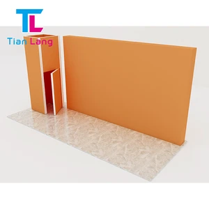 TianLang Halloween Trade Show Advertising Light Box Sign Led Tension Fabric Backdrop Display for Exhibition Booth