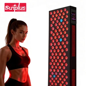 Horizontal Led Red Light Therapy Device 660Nm 850Nm Near Infrared Red Light Therapy Panel Full Body