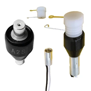 M205 Rotary Electrical Connectors 2 Wires Mercury Slip Ring A2S High Reliability Signal Transmission for Dyeing Machine
