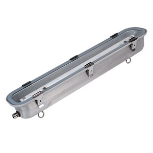 Factory Stainless Steel Base Tri-proof Light Glass Cover Led Tri-proof Lighting Fixture
