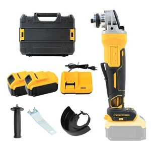 The Push-type Lithium-ion Cordless Charging Angle Grinder Is Utilized for Cutting, Grinding, and Polishing Applications.