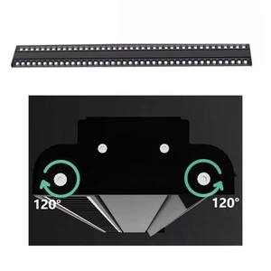 Linear LED Lighting Twin Tubes Adjustable Angle LED Linear Lights Supermarket Grille Lamp 3 Wires 4 Wires 6 Wires