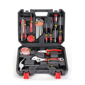 20 Tool Set Home Repair Tool Kit,General Purpose Tool Set,Hand Tool Kit for Home Auto Repair With Tool Box Storage Case