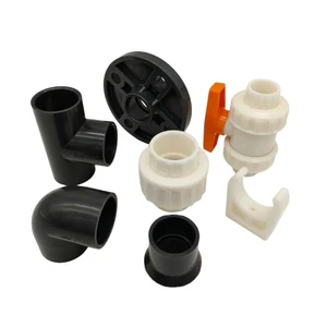 ABS Pipe Fittings Plastic Elbow,Tee,Cross,Coupling,Union,Reducer,Bushing,Adapter,Flange Pipe Connectors Tube Fittings