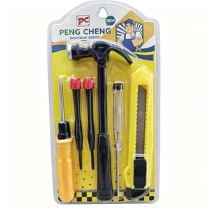 Hand Tools Set C33, Hand Tool Kits, Screwdriver Knife Brush Plier Hammer Tape , $1 Product Line , Hardware and Tools 1$ Series