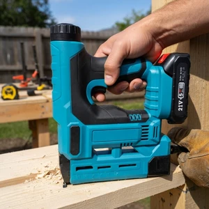 Versatile Industrial 20V Cordless Brad Nailer Electric Nail Gun for Plywood Framing &Commercial Construction