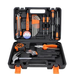 20 Pcs General Household Hand Tool Kit with Plastic Toolbox Storage Case