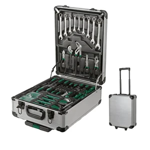 799 Piece Tool Rolling Suitcase Style Hardware Tool Kit Wrench Pliers Screw Driver Hammer Complete Set of Manual Tools Kit
