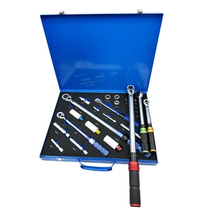 35PCS Tool Set Kit Suitcase Aluminum Box Hardware Combination Chrome Vanadium Torque Wrench Tools