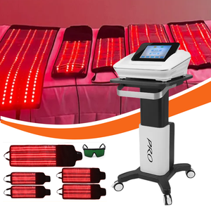 5D Full Body Weight Loss Lipo Pads Red Led Light Contour Light Therapy Body Contouring Slimming Infrared Heat Massage Machine