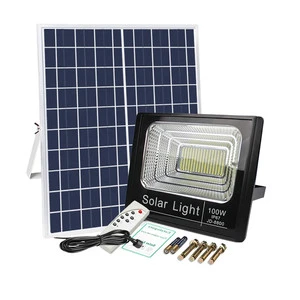 Solar Powered LED Lighting 6000K Cool White 3000K Warm White Solar Flood Light