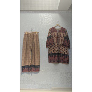 FUSION Digital Coords Set SL00247 Bohemian Style with Three Quarter Sleeves Price 1749!