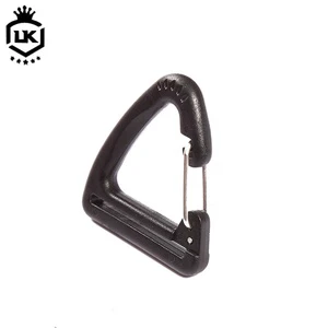 Lanke 38MM Black 1.5Inch Plastic Buckle for Backpack Triangle Plastic Buckles