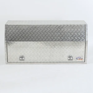 Waterproof Aluminum Full Open Storage Truck Tool Box With Shelf For Trailer Pickup BH-X1485382NQ