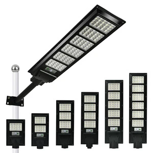 Outdoor Waterproof Solar LED Street Light Super Bright with Long Lifespan Multiple Sizes Simple Install Road Street Lamp