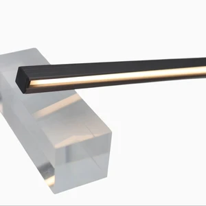 Modern Closet Lighting Solution LED Linear Wardrobe Lamp Installed on Cabinet Side Panel Without Groove Cutting YB1022-25