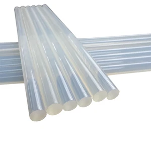Hot Melt Glue Gun Free Sticks DIY Adhesive Crafts 7mm Multiple Including Foam Plastic Paper Metal Glass Wood Strong Bonding