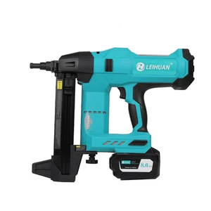 LEIHUAN DCCN100X2 DCCN90S2 Electric Nail Gun Lithium Battery Tools No Gas Carpentry Machine