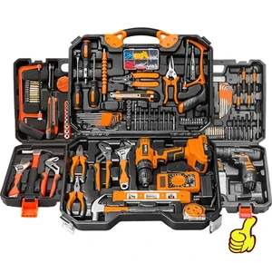 Cordless Herramientas Hand Tools Kit Repair Electrical Power Combination Tool Box Hardware Hand Wrench Tool Sets