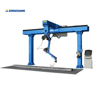 New Automatic Multifunctional Industrial Soldering MIG Welding Robot Workstation 7 Axis 100% Duty Cycle 3 Phase 380V
