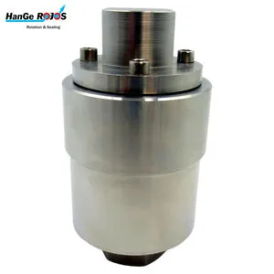 Customized High Speed High Pressure Stainless Steel Water RotaryJoint Premium Quality Threaded Connection Swivels Polished DN25