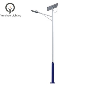 30W -120W LED Solar Street Lights Single Arm Best Prices with Day and Night