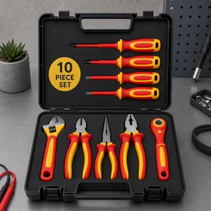 Wholesale High Precision VDE Certified 1000V Safety Standard Hand Tool Kit Factory Direct Tool Set