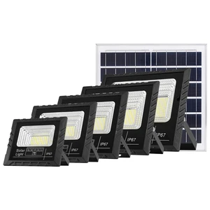 High Lumen Solar LED Flood Light Waterproof Ip65 30w 50w 100w 200w Outdoor Led Solar Flood Light for Garden