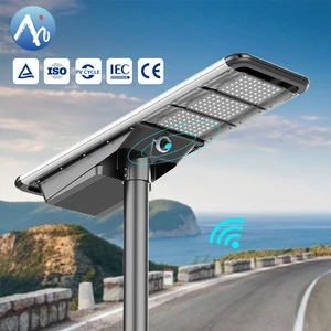 Anern Outdoor Ip66 120w 150w All in One Solar Street Light with Pole