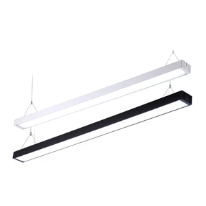 OEM Ip 54 Linear Pendant Light 1.2m 2m Led Linear Lighting System