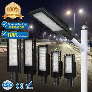 Factory Wholesale IP66 Waterproof Die Cast Aluminum Garden Highway Parking Lot 50w 90w 120w 150w 180w LED Street Light