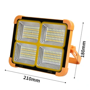 Super Bright IP66 LED Solar Flood Light for Outdoor Landscape Car Camping Tent Lighting-Long Endurance Solar Flood Lights
