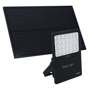 High Lumen IP65 Waterproof Outdoor Solar LED Flood Light 100W 200W 400W 500W Remote Control Security Garden Floodlight