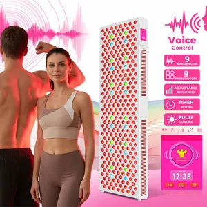 Redfy Oem Odm Medical Grade Standing 5W Dual Chip Led Red Nir Light Therapy Panel Device 9 Wavelengths Voice Control