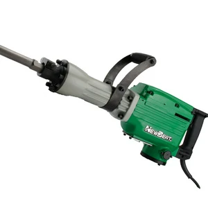 NEWBEAT Large Electric Pick High-Power Heavy-Duty NBT-DH-65A 1240W Plug-In 220V/110V CE for Crushing & Cutting Concrete