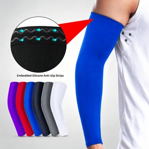 Custom Sports Compression Arm Sleeve For Basketball Baseball Running Gym Workout Breathable Elastic OEM Manufacturer
