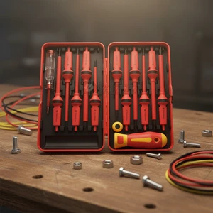 Qixin Supplier Custom 13PCS Insulation Electrician Screw Driver Repair Hand Tool VDE Electric Magnetic Screwdriver Set
