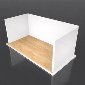 Fast Setup SEG LED Backlit Trade Show Display Exhibition Booth Light Box Free Designing 10*20ft Trade Show Booth for Exhibition for Event