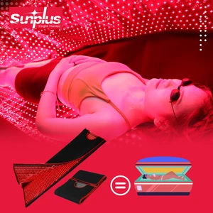 Hot Sale 2 Person Led light Optimal Infrared Bed Horizontal Red Light Therapy Bed Full Body Led Device 660Nm 850Nm Manufacturer