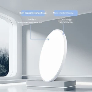 Three-Proof LED Ceiling Light Insect-Proof Dust-Proof Ultra-Thin Minimalist Design Surface-Mounted for Balcony Corridor Lighting